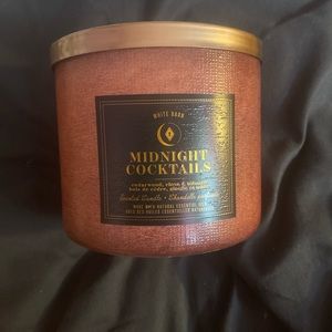 Bath & Body Works / White Barn MIDNIGHT COCKTAILS 14.5 oz  3 Wick Candle NEW